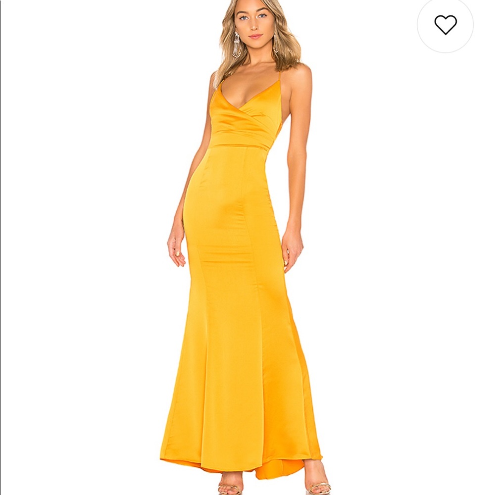 Vilailuck Gown in Golden Yellow